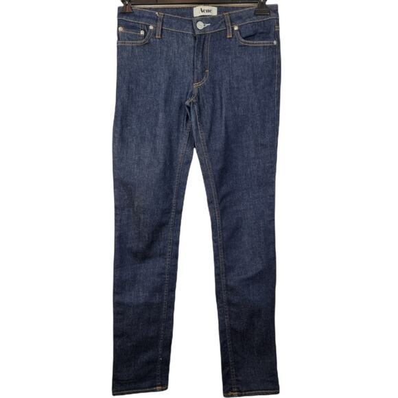 Acne Studio Kex Raw Skinny Jeans Size 28 x 29 - Picture 1 of 10
